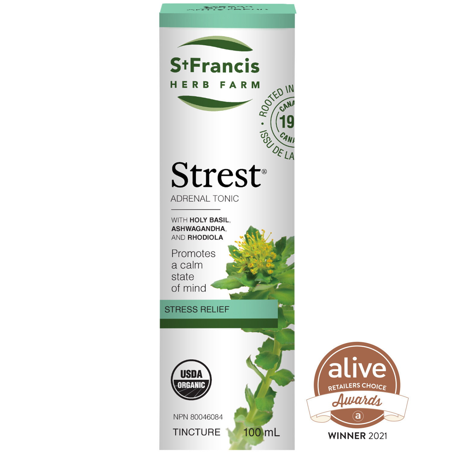709703 St. Francis Herb Farm - Strest - 100ml