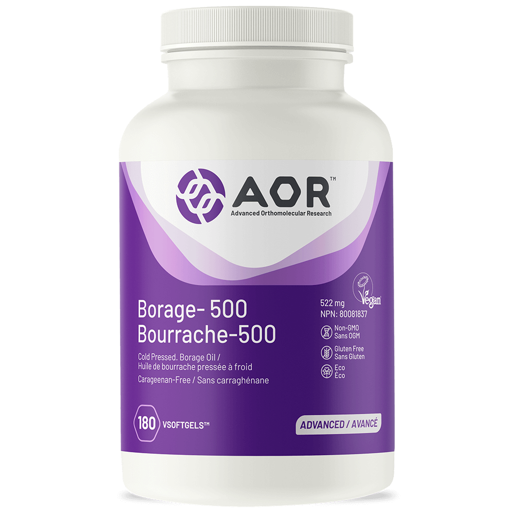 AOR - Borage -500 (180 Softgels) AOR - Borage -500 (180 Softgels)