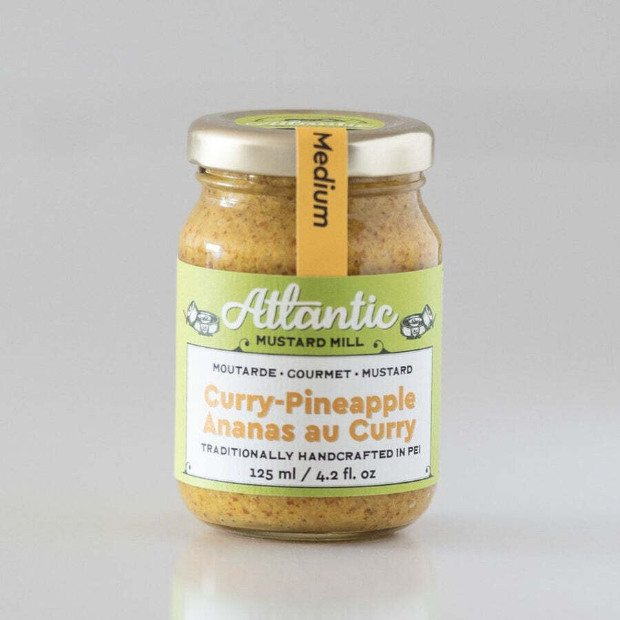 Atlantic Mustard Mill - Curry-Pineapple Mustard