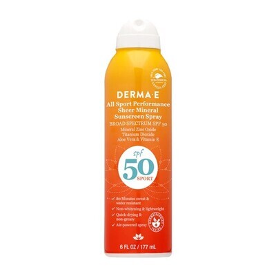 Derma E - SPF 50 Sport Spray (177ml)