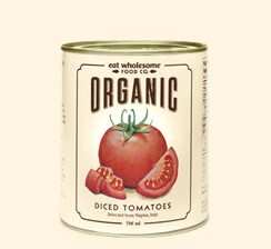Eat Wholesome - Organic Diced Tomatoes (796ml)