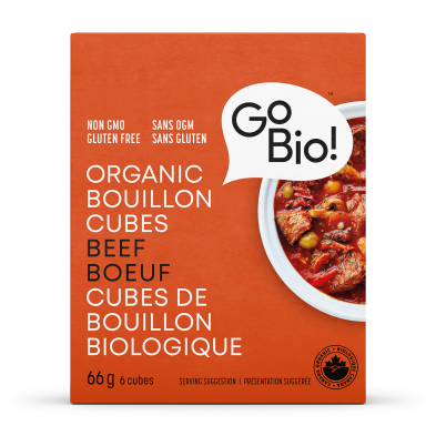 Go Bio - Organic Bouillon Cubes (Beef 66g)