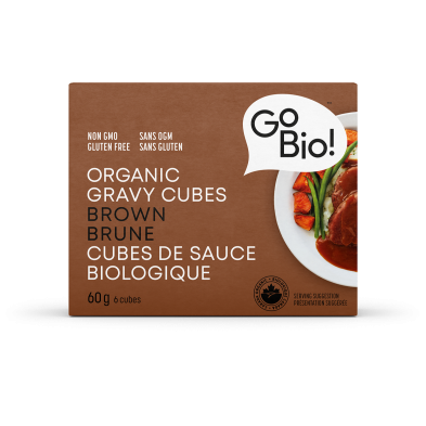Go Bio - Organic Gravy Cubes (Brown 60g)