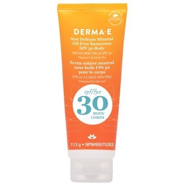 Derma E - SPF 30 Mineral Sunscreen (113g)
