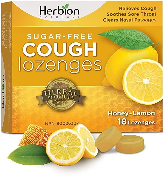 427520 Herbion - Honey Lemon Lozenge 18 loz