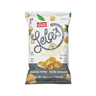 Covered Bridge - Chickpea Chips (Cracked Pepper)