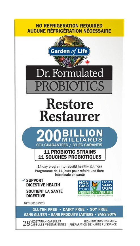 Garden of Life - Restore 200 Billion (28 Vegi Caps)