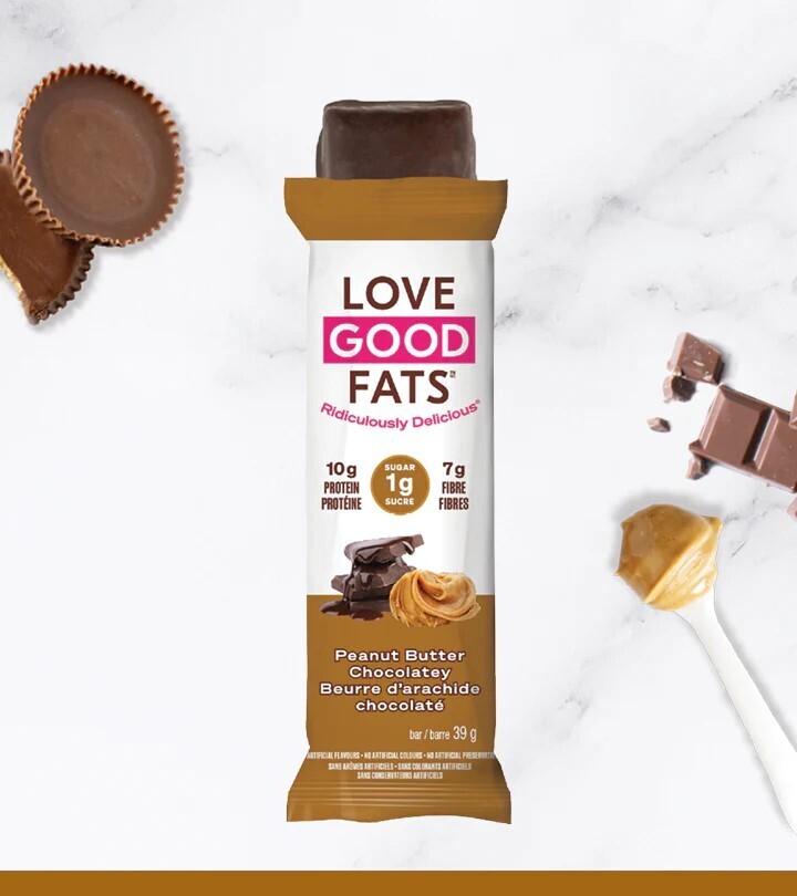 520100 Love Good Fats - Bar - Peanut Butter Chocolatey