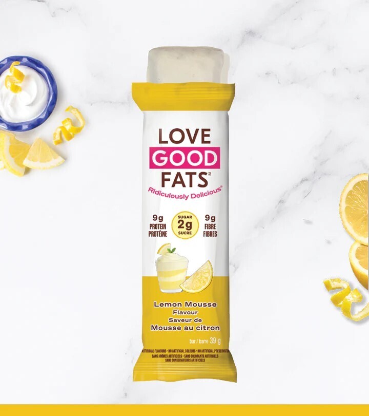 520135Love Good Fats - Bar - Lemon Mousse 520135Love Good Fats - Bar - Lemon Mousse