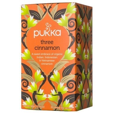 566190 Pukka Tea  Three Cinnamon 20 bags