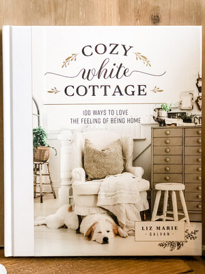 cozy white cottage book 10% off list
