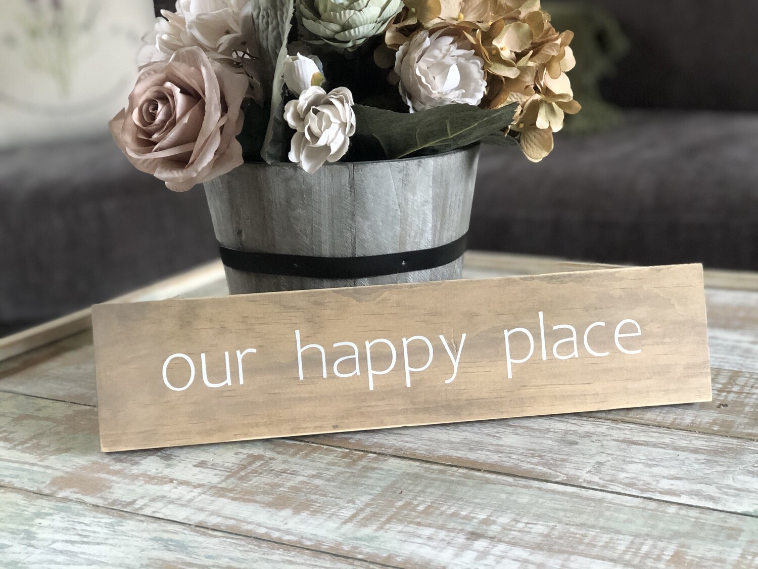 Our Happy Place sign no. S127