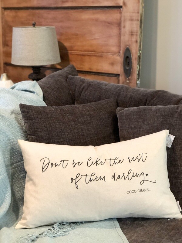 Coco Chanel pillow no. P145