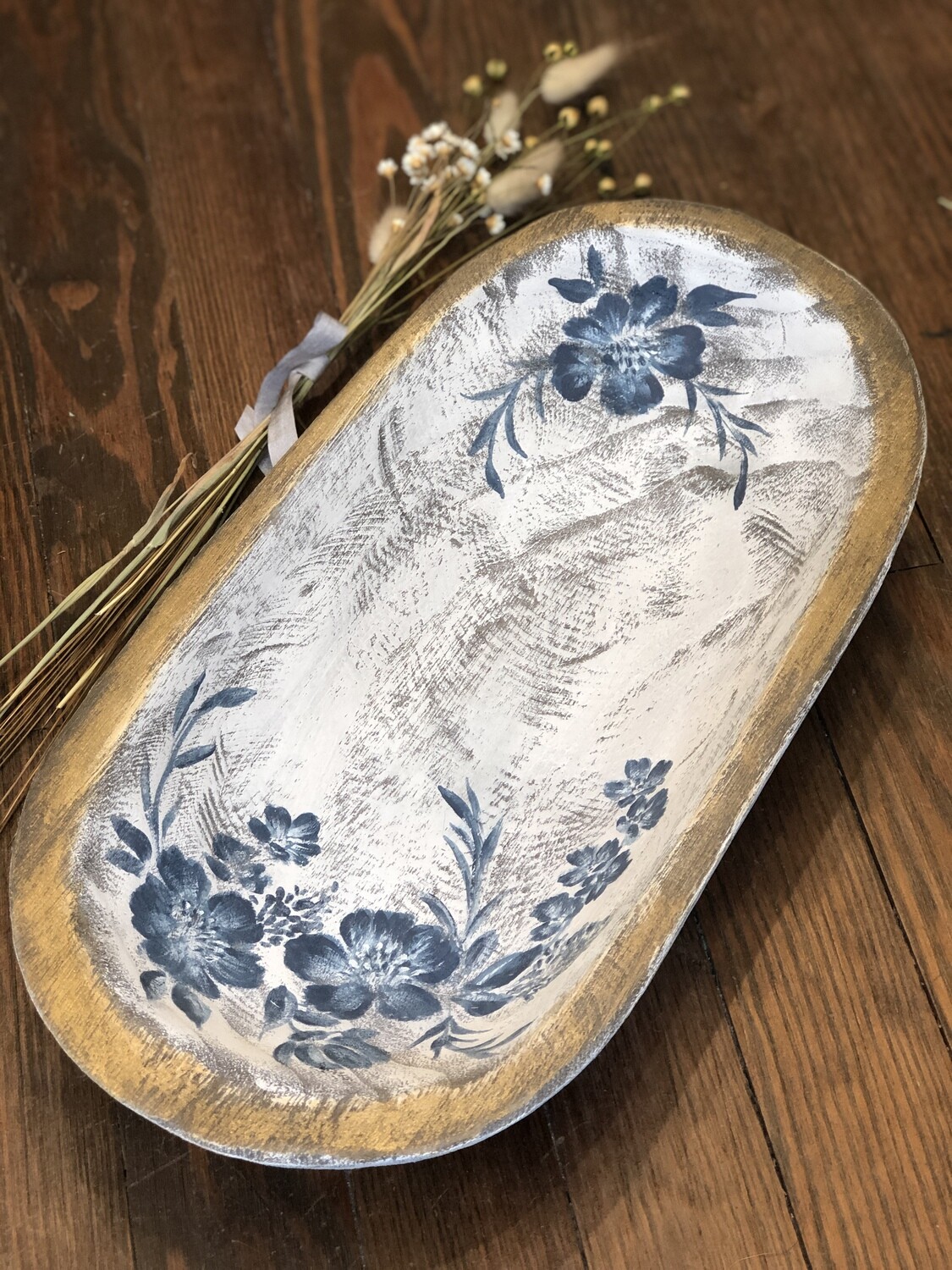 Painted dough bowl no. 162