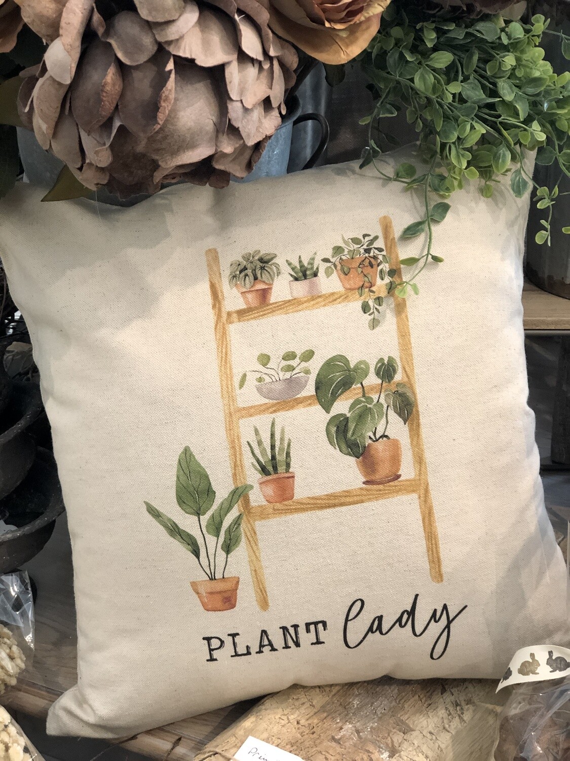 Pillow Plant Lady no. 256