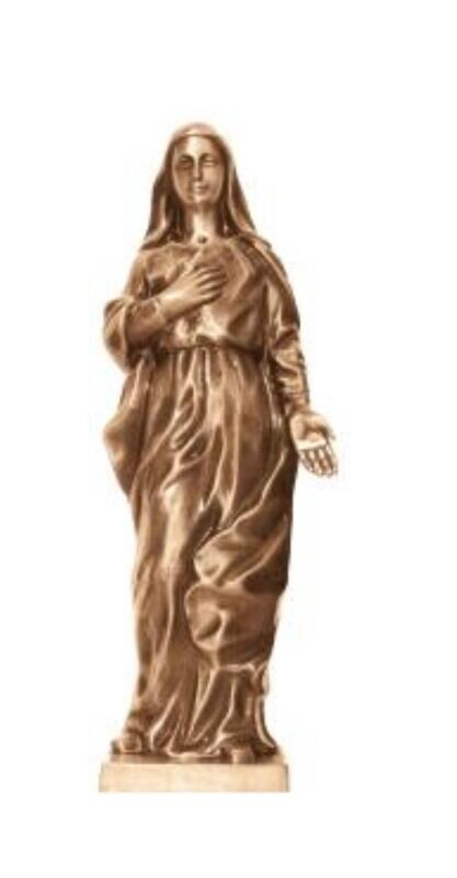 Madonna aus Bronze 
61cm