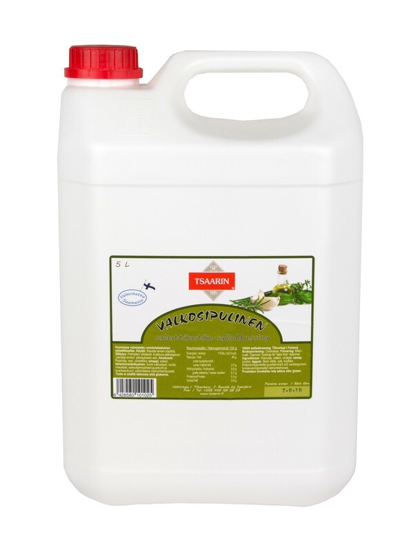 Tsaarin Valkosipulinen salaattikastike 5L. Alv(0%)