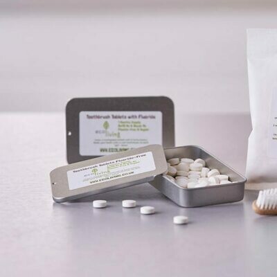 Zobna pasta v tabletkah s fluoridom