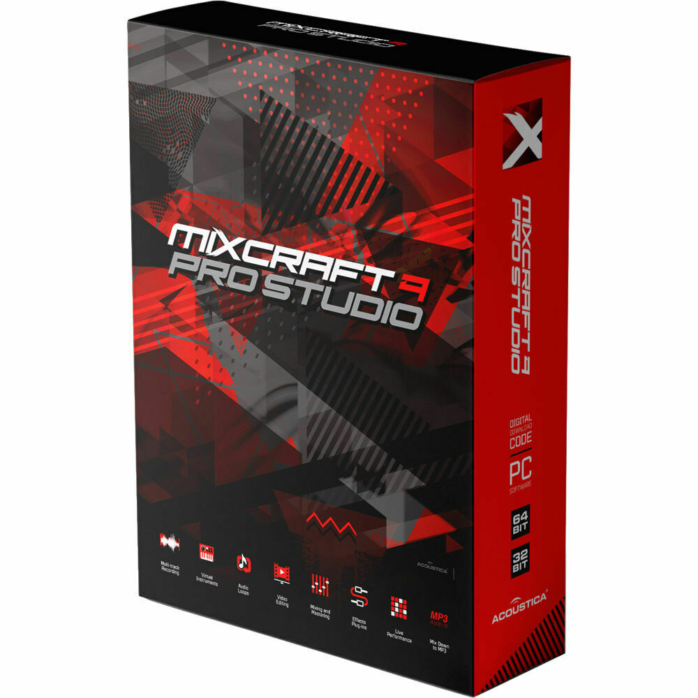 acoustica mixcraft 9 pro studio Windows 64/32 bits Download