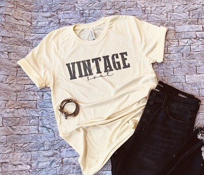 Vintage Soul SS Graphic Tee BC-02