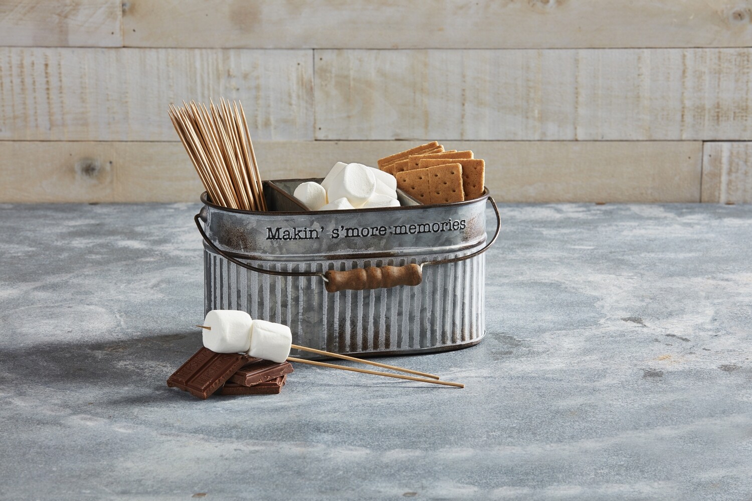 S’more Divided Tin Bucket