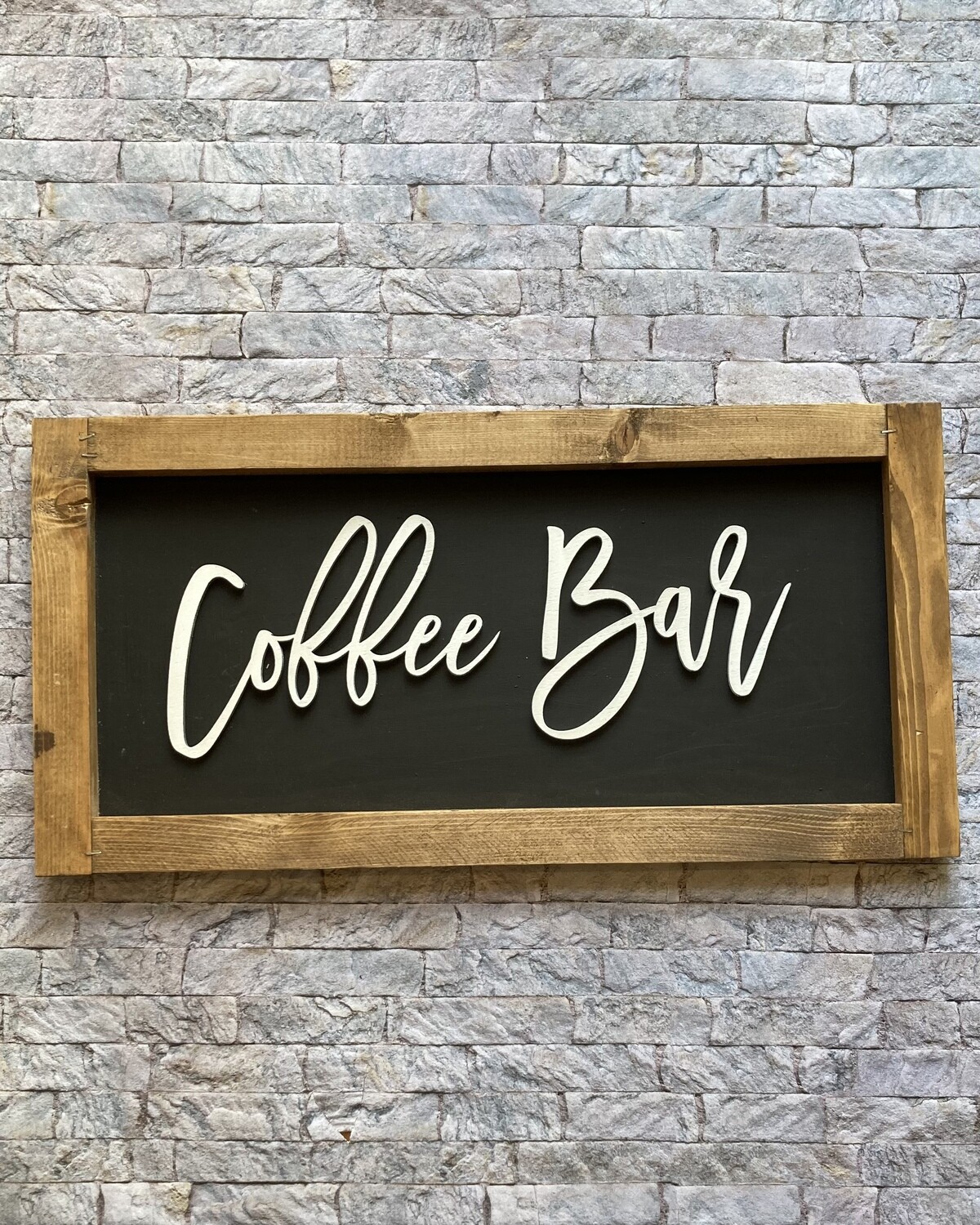Coffee Bar 24”x12” Sign