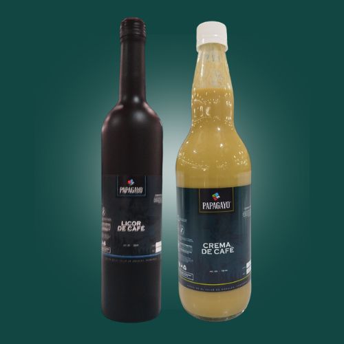 1 Licor de Café Papagayo + 1 Crema de Café Papagayo