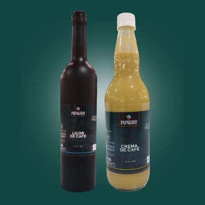 1 Licor de Café Papagayo + 1 Crema de Café Papagayo