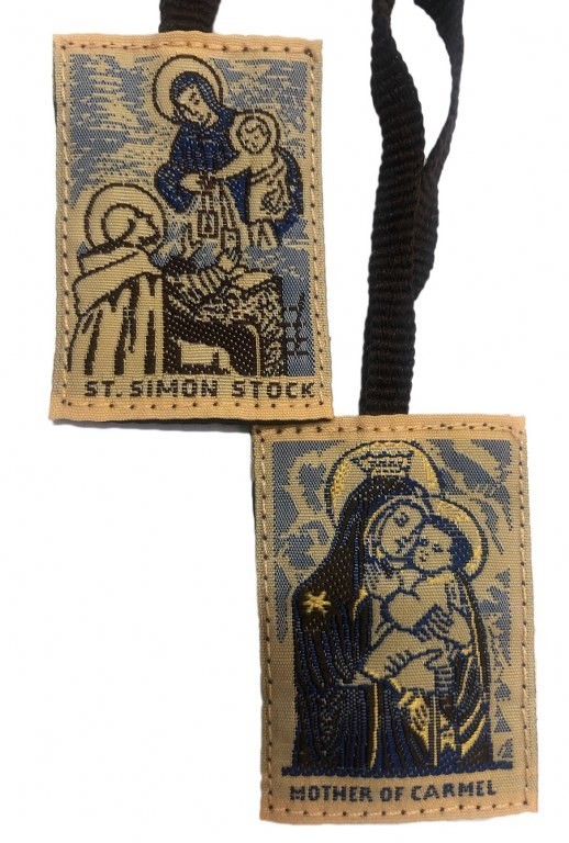 Scapular high quality fabric 3x4cm USA market only