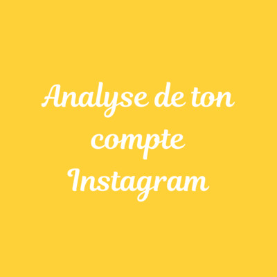 Analyse de ton compte Instagram