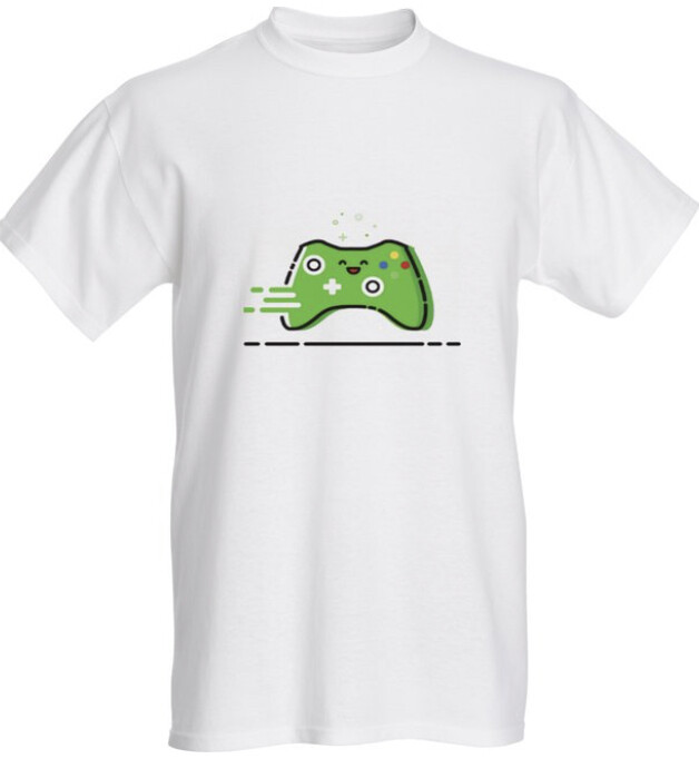 Cartoon controller men’s t-shirt
