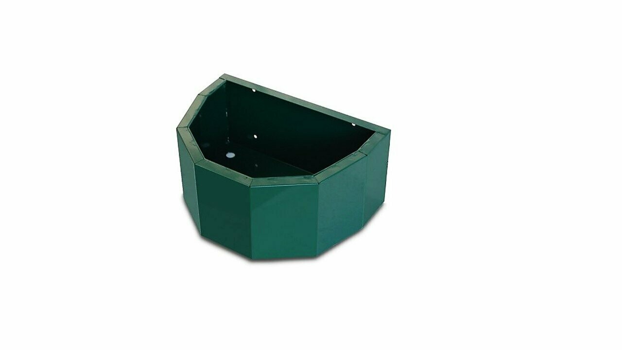 COMEDERO FRONTAL PARA PARED LACADO VERDE