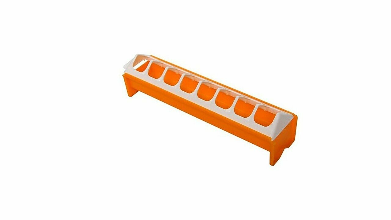 COMEDERO-BEBEDERO SUELO PLÁSTICO 30CM POLLITOS