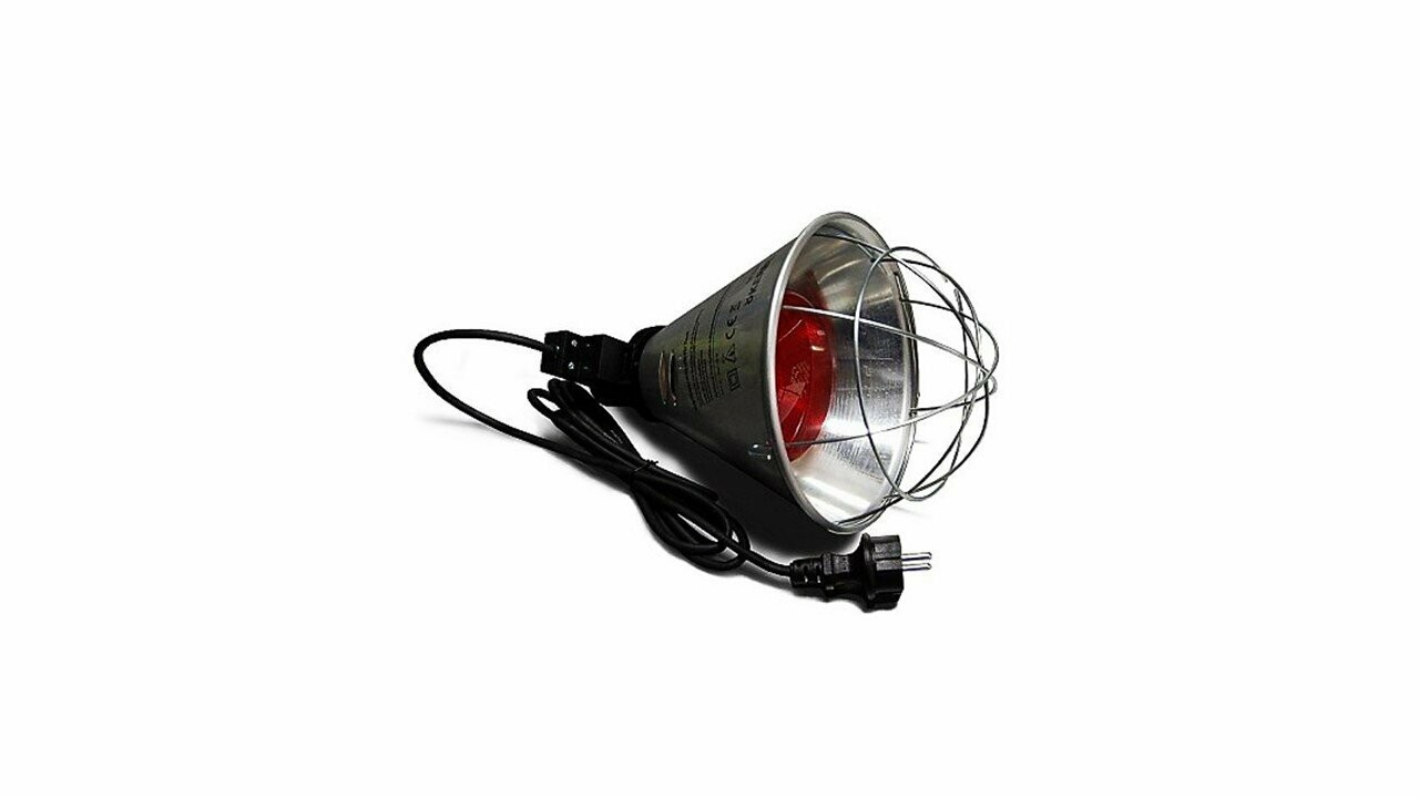 LAMPARA DE INFRARROJOS CON BOMBILLA