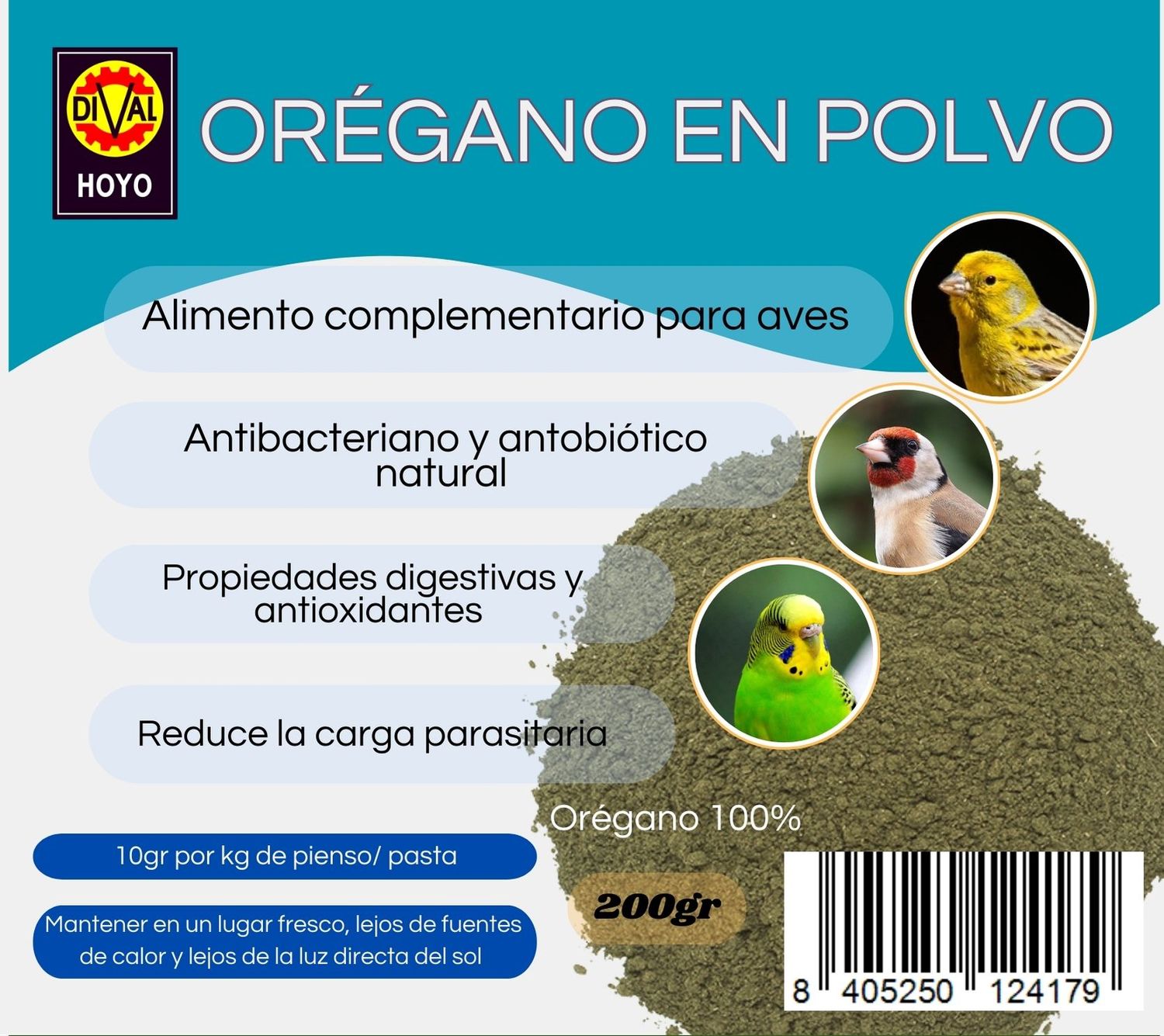 ORÉGANO EN POLVO