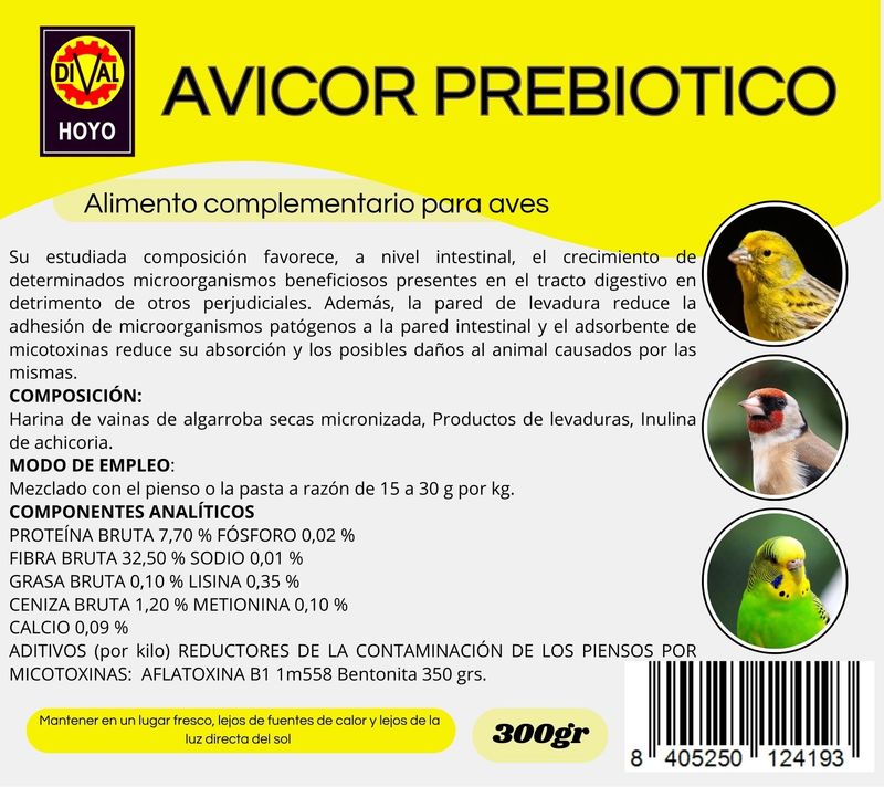 AVICOR PREBIÓTICO