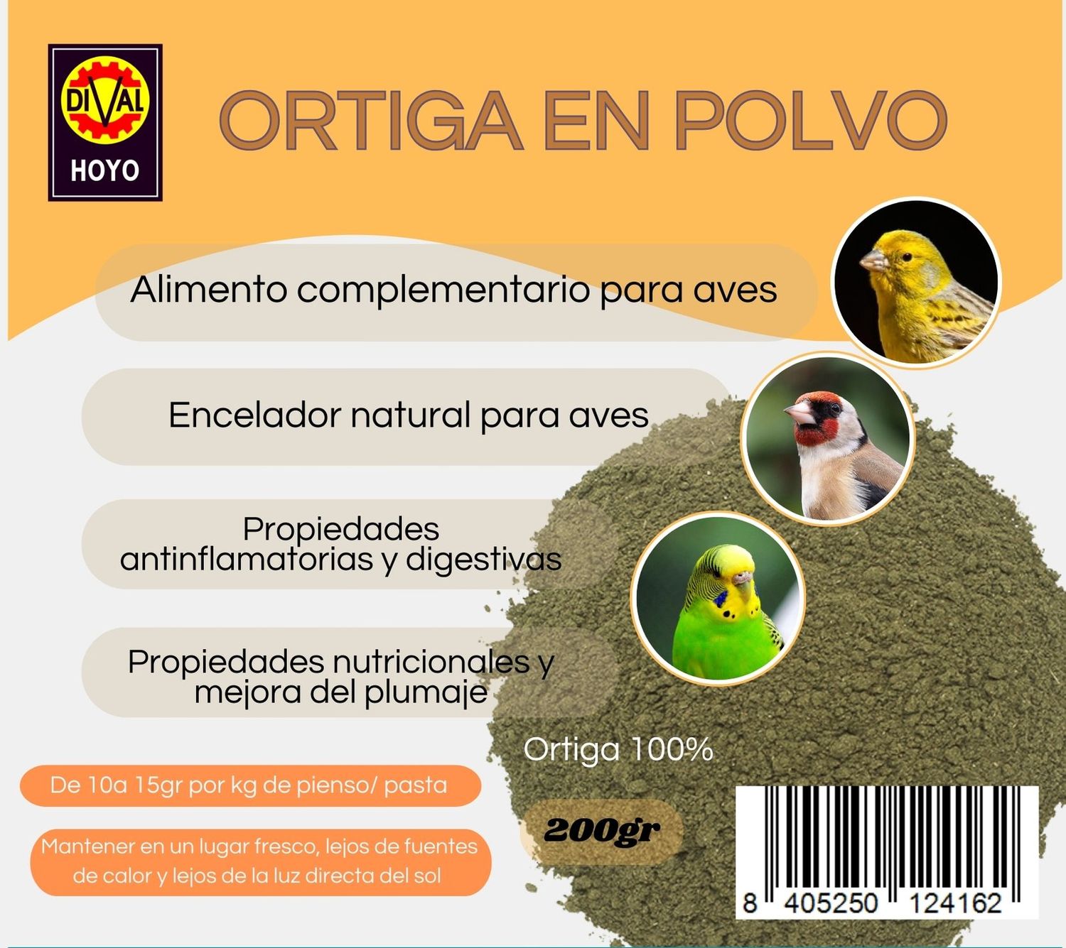 ORTIGA EN POLVO ORTIGA EN POLVO