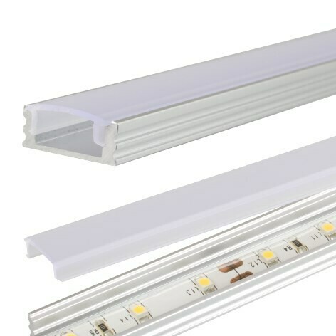 Aluprofil 1,53 m för Bed light och Closet light