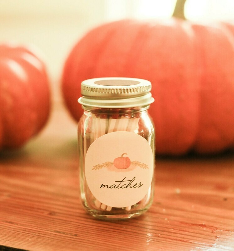 Autumn Mini Match Jars