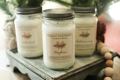 Bundle of 3 Christmas Candles - Shipping Included