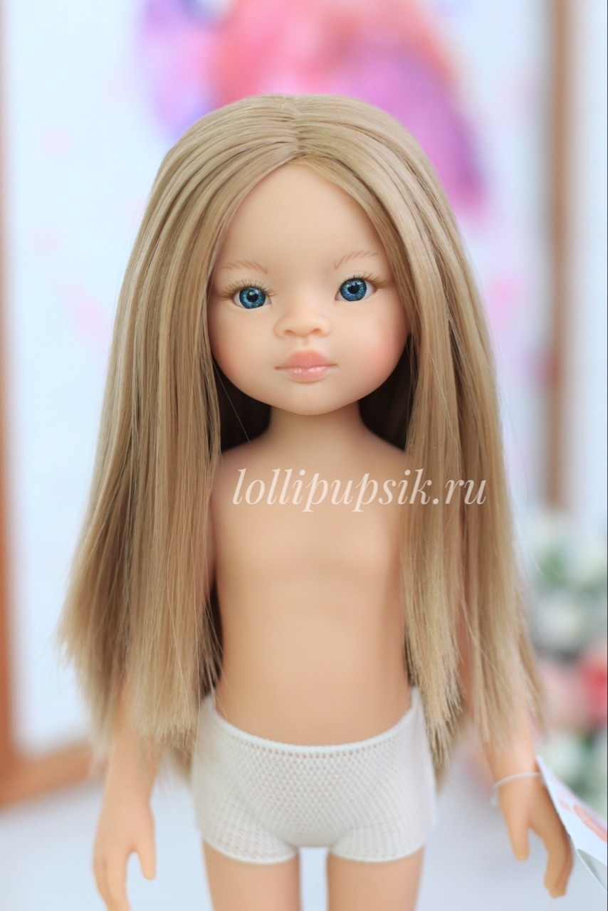 Кукла Маника с волосами по пояс без одежды (Паола Рейна), 34 см