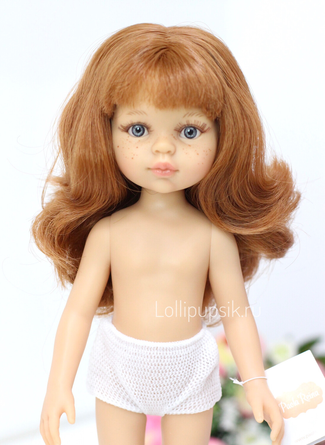 Кукла Кристи с челкой  без одежды (Паола Рейна), 34 см