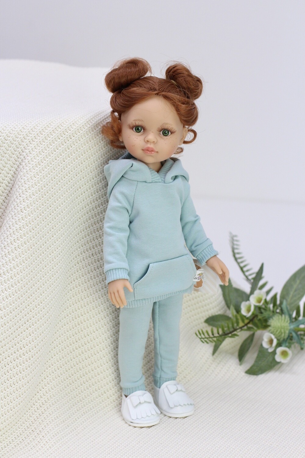 Кукла Кристи с буклями в стильном образе,  Паола Рейна , 34 см