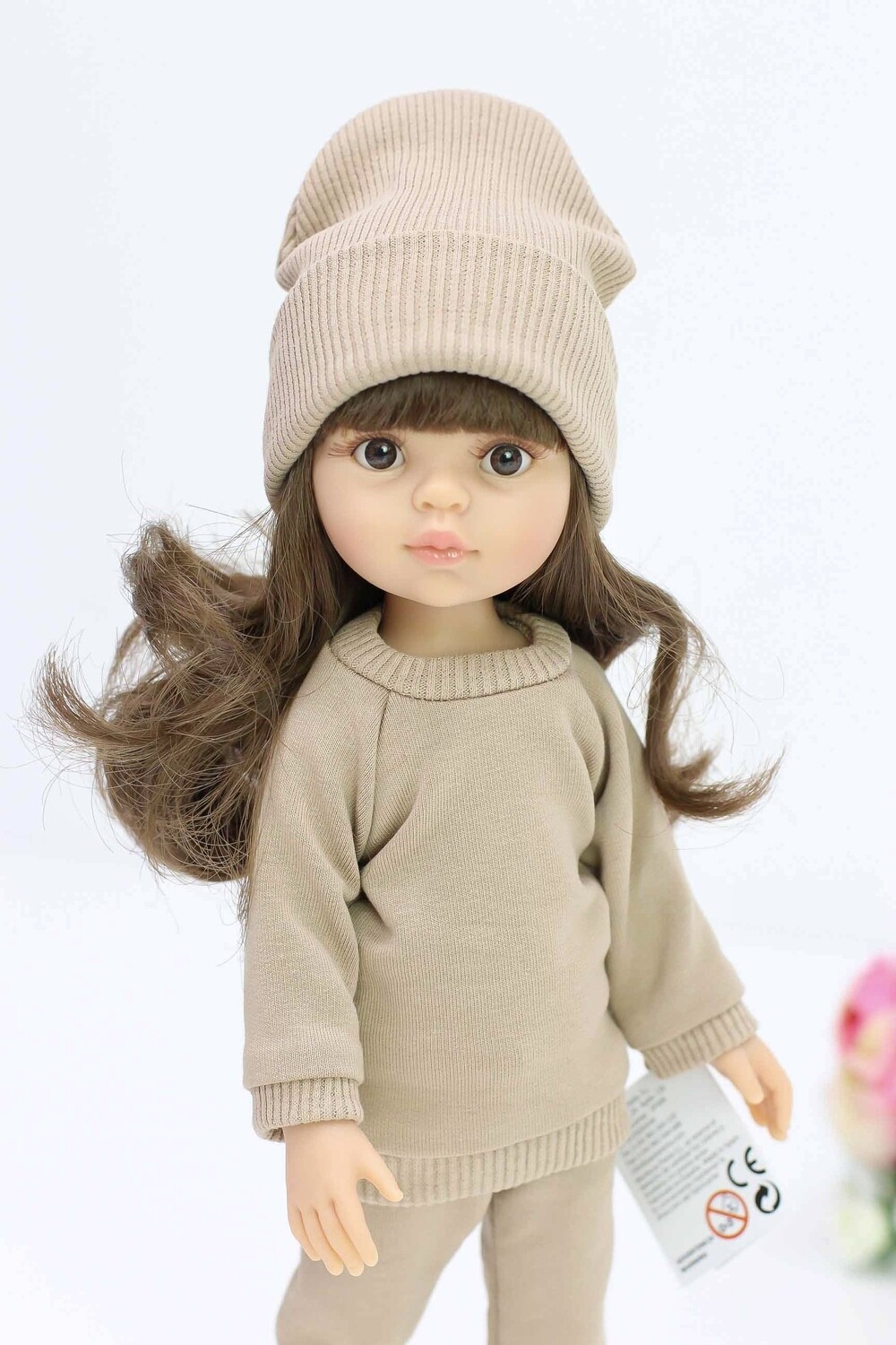 Кукла Кэрол с челкой в стильном образе (Паола Рейна), 34 см