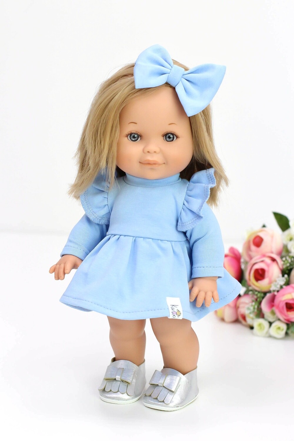 Кукла Бетти с ароматом карамели с короткой стрижкой, в платье, 30 см, Lamagik