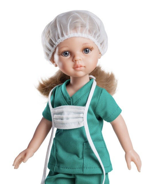 Кукла Карла медсестра, Паола Рейна (в фабричном наряде), 34 см