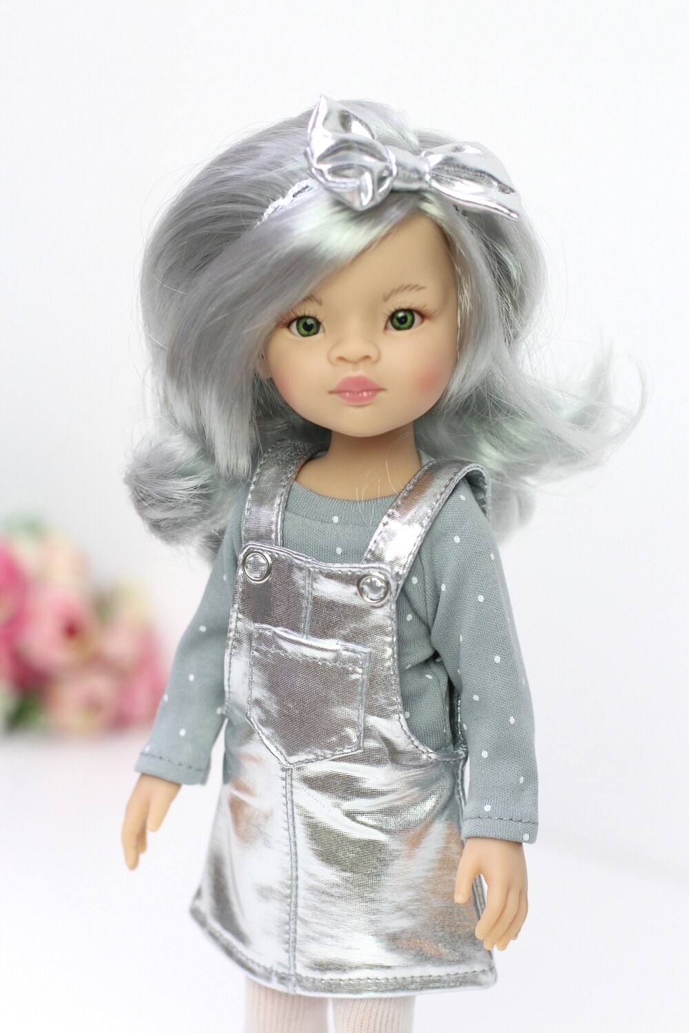 Кукла Лиу в модном наряде, Паола Рейна, 34 см