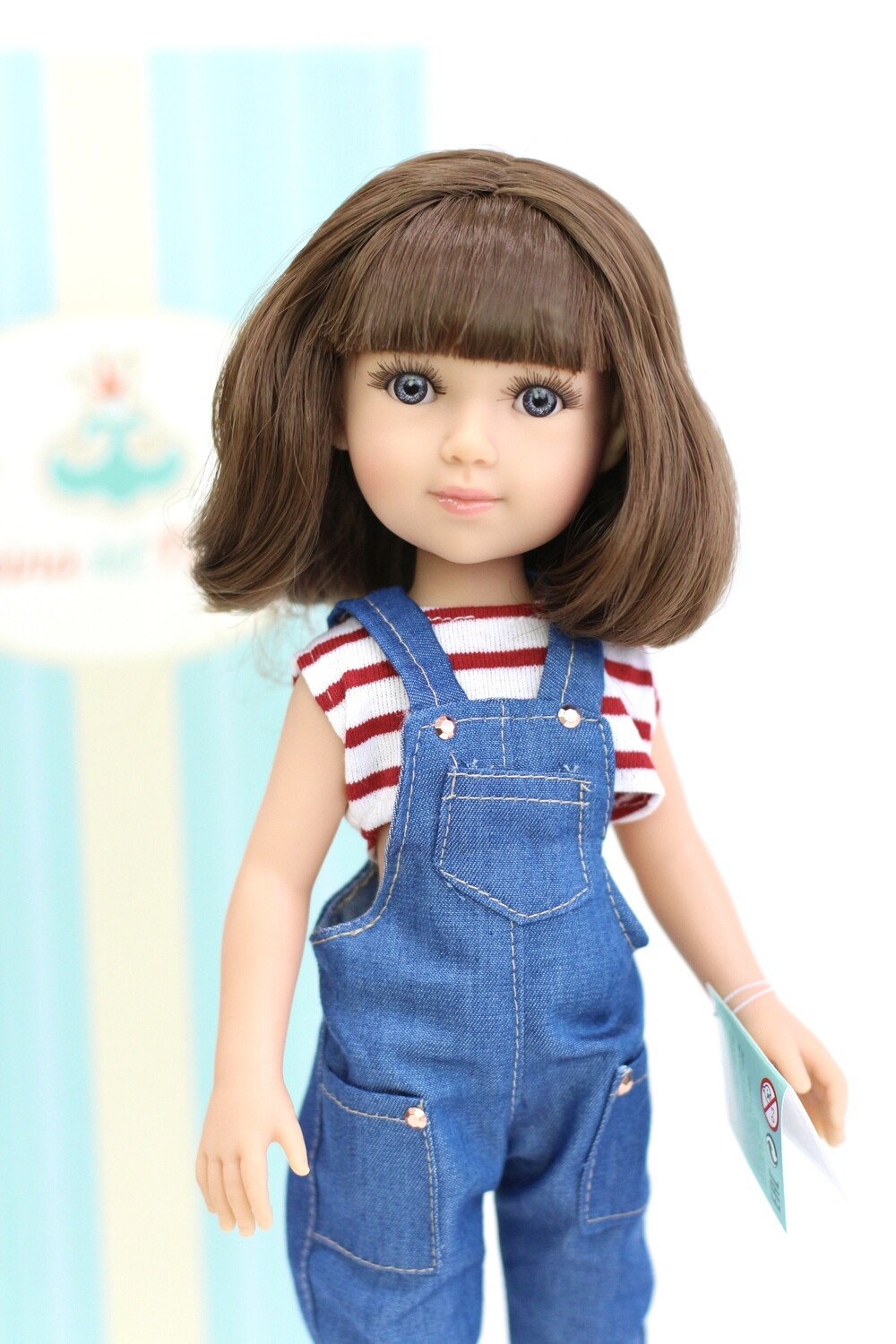 Кукла Элина с серо-голубыми глазами, Reina del Norte (в фабричном наряде), 34 см