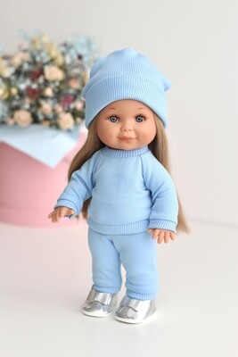 Кукла Бетти с ароматом карамели, со средней длиной волос, в костюме с шапкой, 30 см, Lamagik