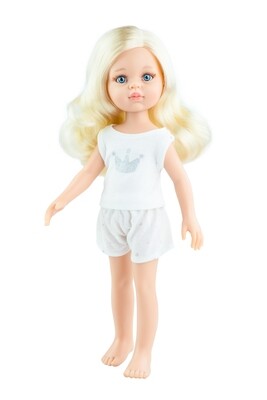 Кукла Клаудия с волосами по пояс в пижаме (Паола Рейна), 34 см